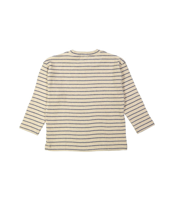 Sweater streep blauw 