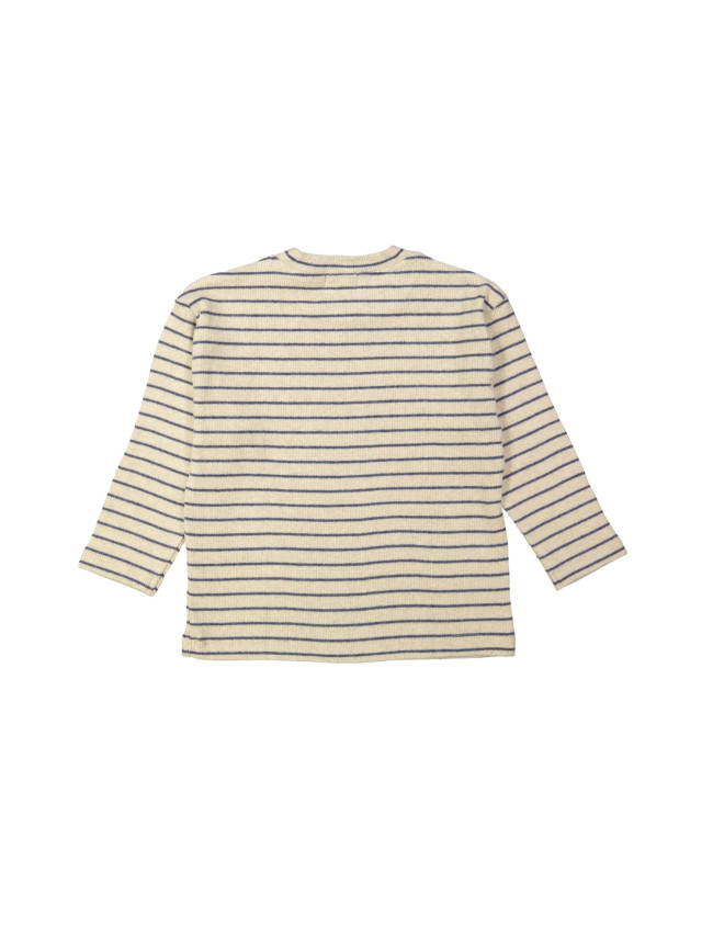Sweater rayé bleu