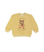 sweater monkey mustard