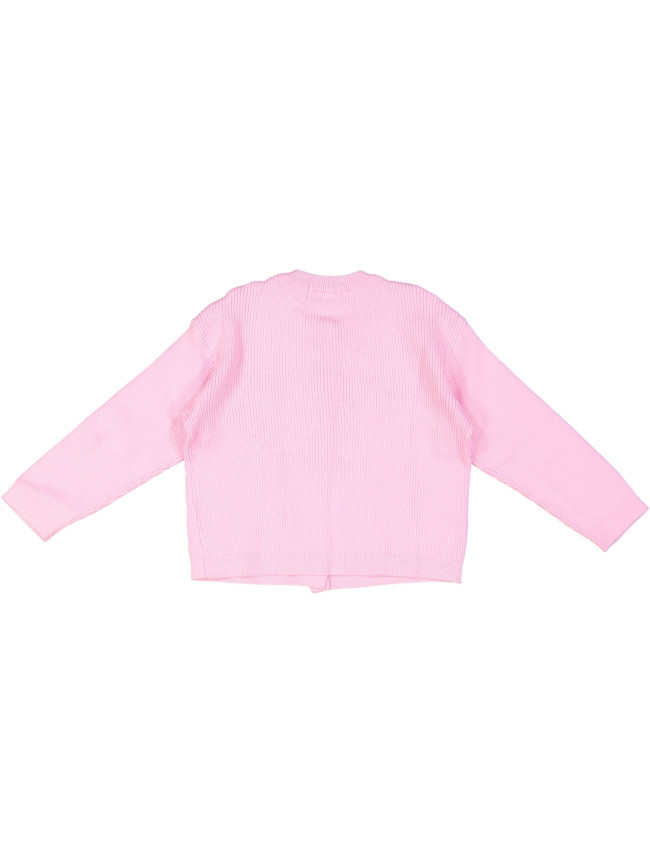 gilet tricot roze rib 09m