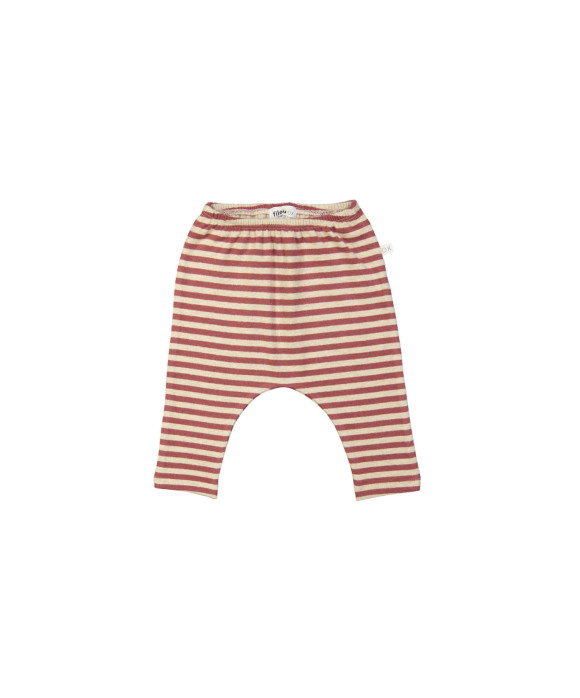 Broek streep bordeaux