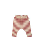 Broek streep bordeaux 03m-06m
