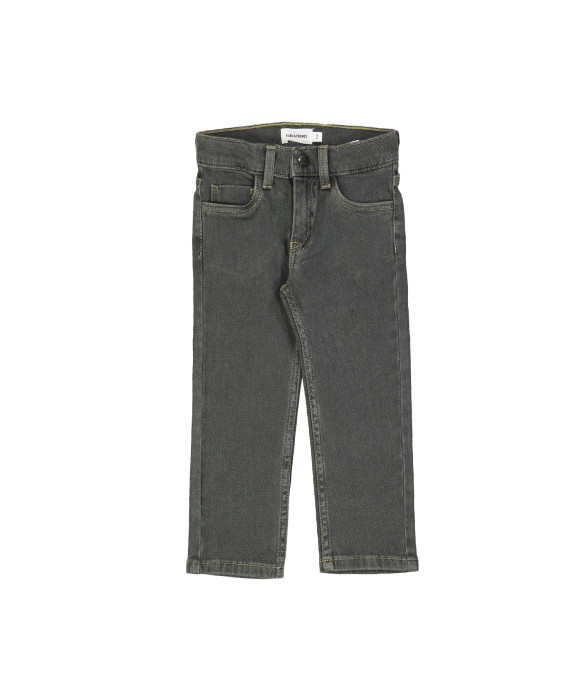 Jeans régulier zip grey