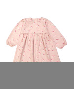 Jurk unicorn oudroze 18m