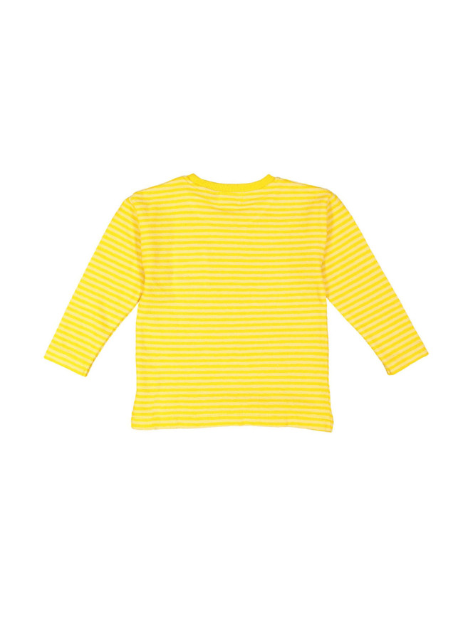 T-shirt rayure jaune