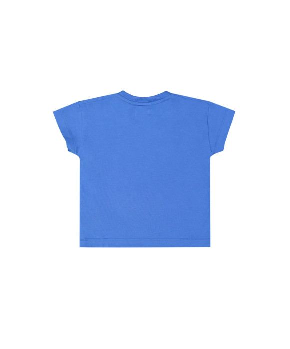 t-shirt boxy slam dunk felblauw