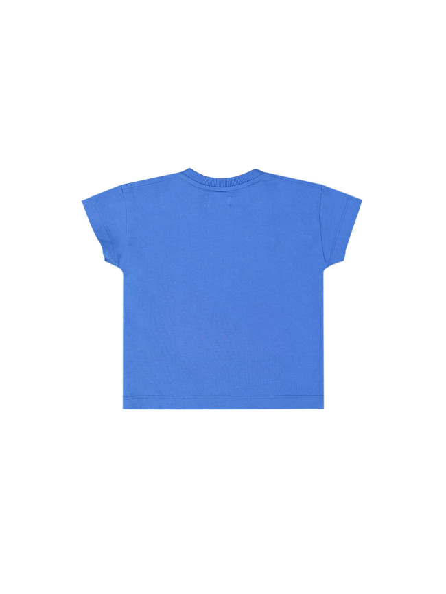 t-shirt boxy slam dunk bleu vif