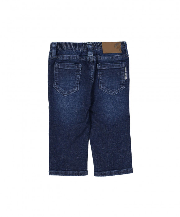 broek mini jeans regular blauw