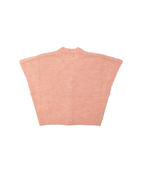 Gilet vieux rose