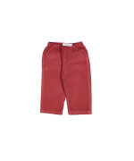 Pantalon comfy mini côtelé rouge