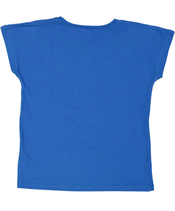 t-shirt blauw ananas 03j