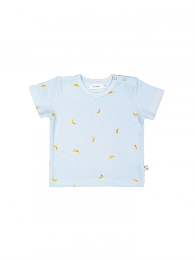 T-shirt lil banans lichtblauw 03m