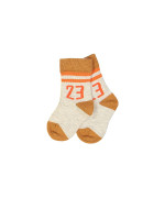 chaussette 23 orange