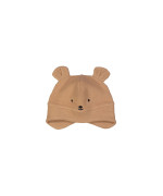 bonnet fleece bear brun