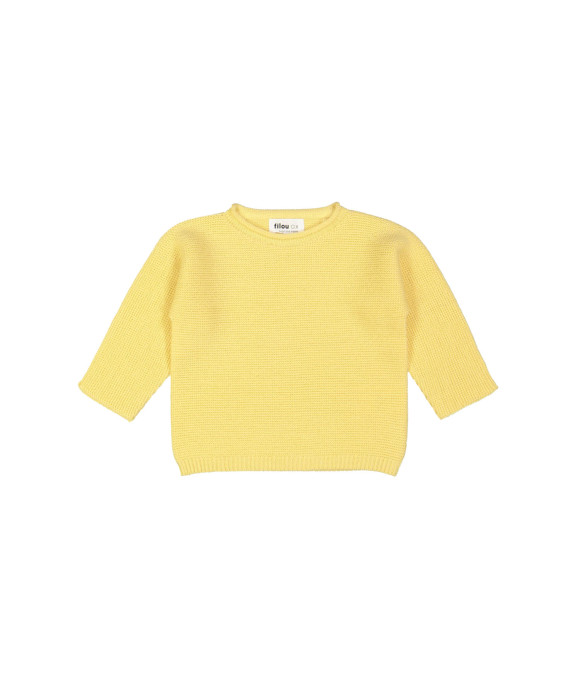 Pull jaune