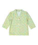 blazer lurex flowers vert