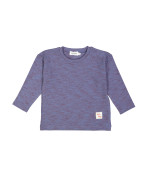 T-shirt melange gray-blue