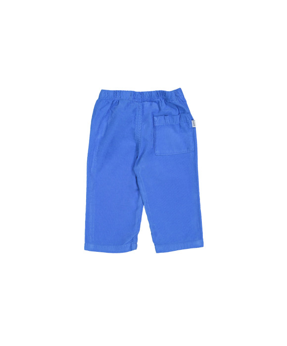 Comfy broek mini rib electrisch blauw 