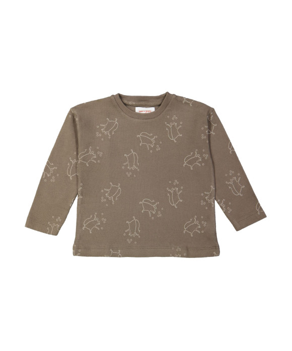 T-shirt muis taupe 