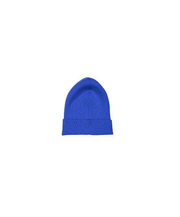 Muts blauw katoen