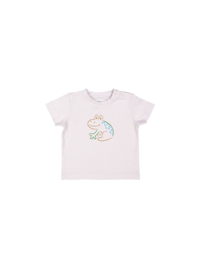 t-shirt mini treasure frog lila 03m