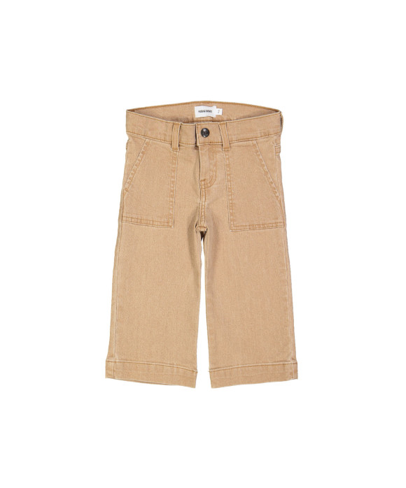 jeans straight camel