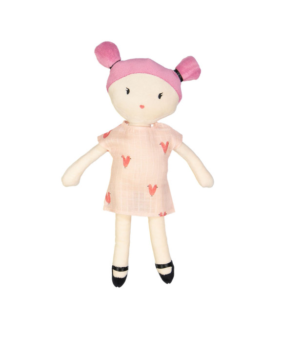 doll dress lovebird light pink