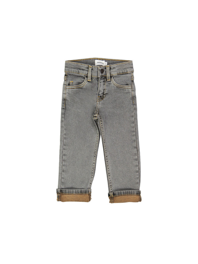 jeans regular zipper grijs 03j