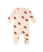 pyjama rib mini elephant roze 09m