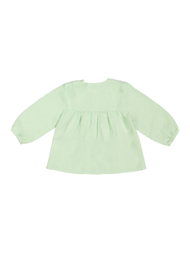 Blouse mini ribbed mint