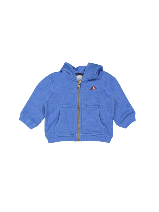 gilet capuchon mini chapeau bleu