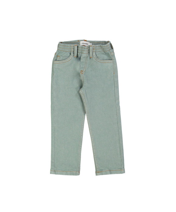 Jeans regular rekker lichtgroen