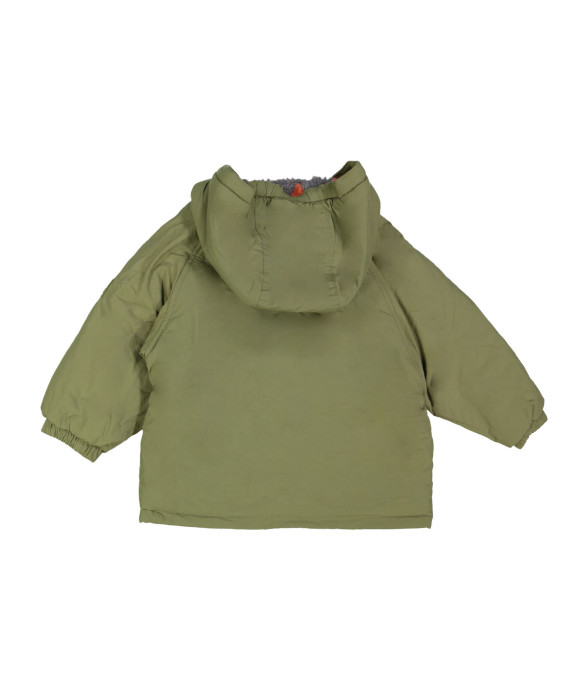 Winter jacket boys khaki