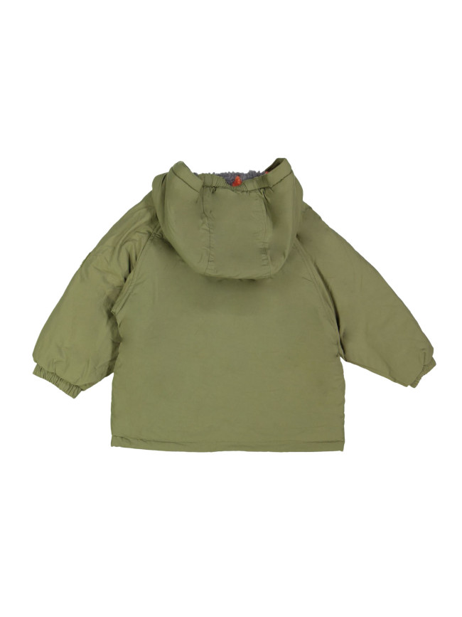 Winter jacket boys khaki