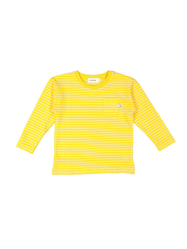 T-shirt yellow striped