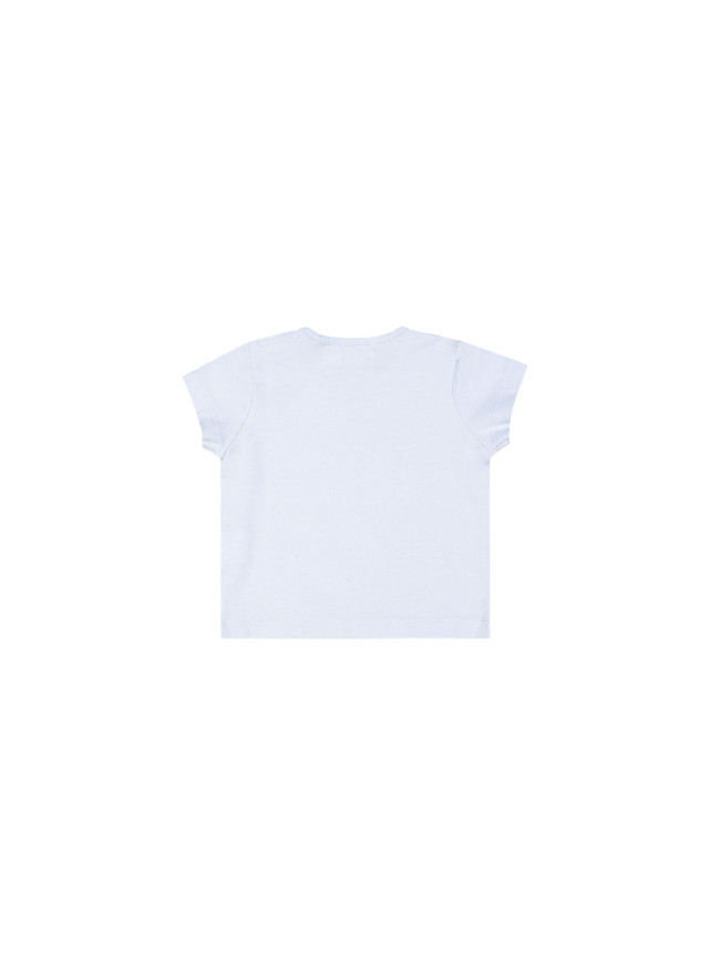 t-shirt mini bacio lichtblauw 03m