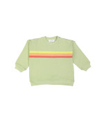 Sweater stripe mint 12m