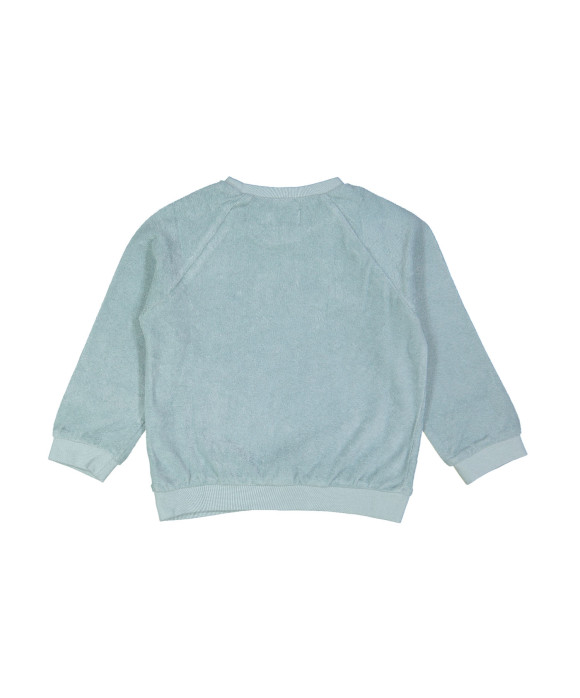 sweater spons blauw