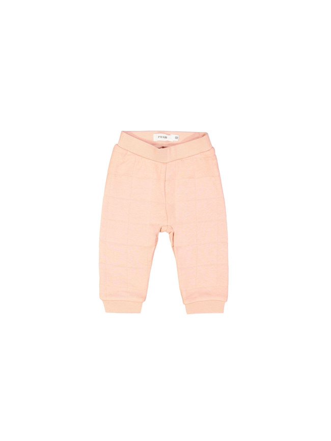 pantalon comfy mini matelassé rose clair