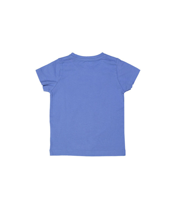 t-shirt pisahat blauw