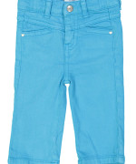 lange broek blauw effen hartje 06m .