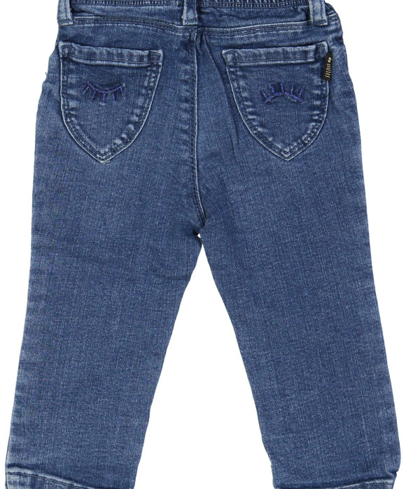 lange broek blauw jeans op rekker 12m