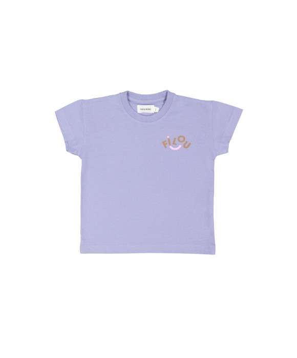 T-shirt filou lilas