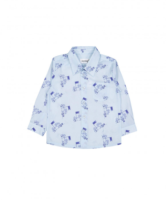hemd story blauw