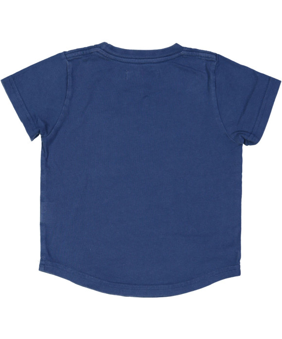 t-shirt blauw the one and only 03j .