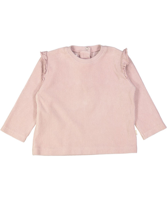 sweater roze dikke rib 12m