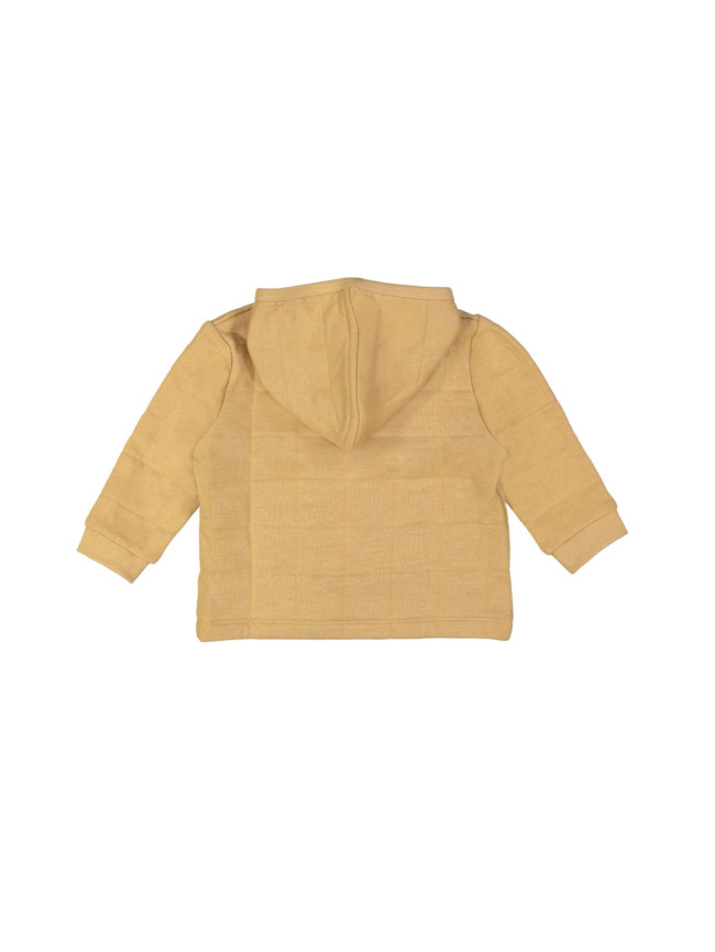 gilet mini matelassé camel