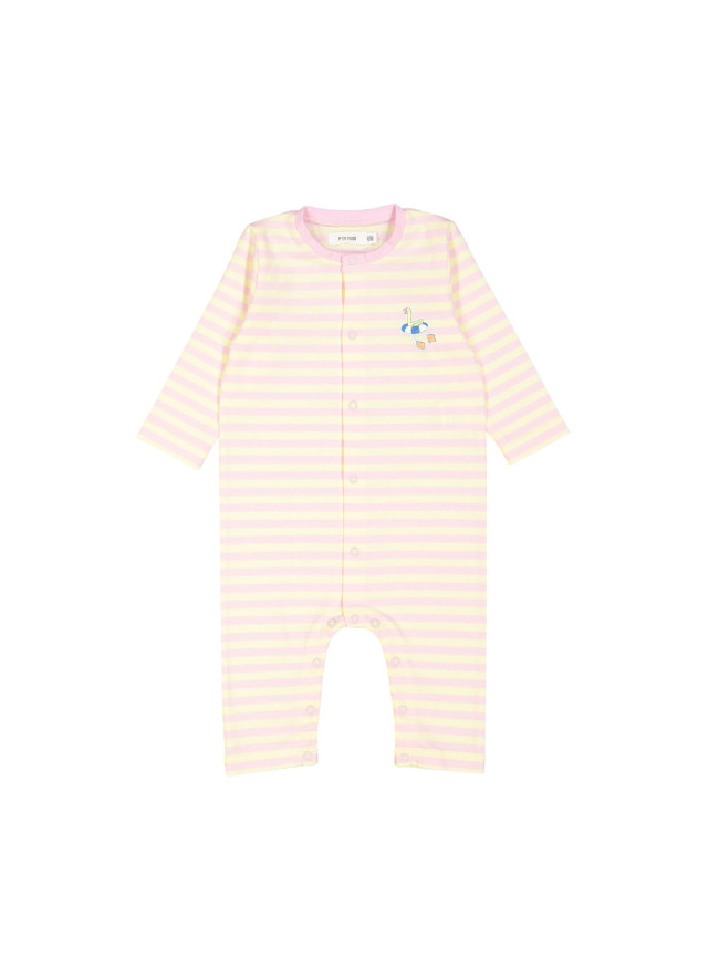 pyjamapak duckling streep roze 09m
