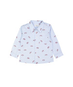 shirt italian dogs light blue