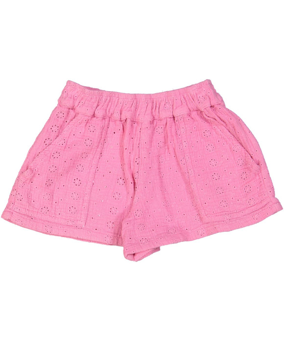 short roze broderie anglaise 04j .